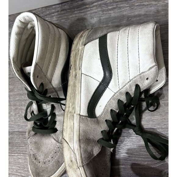 Vans Of the Wall Athletic Shoes Men's Size 9.5 High Top Gray - Picture 7 of 9